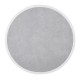 Bolero rond tafelblad glasvezel grijs steeneffect 580mm