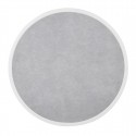 Bolero rond tafelblad glasvezel grijs steeneffect 580mm