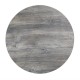 Bolero rond tafelblad essenhout-effect - voorgeboord - Ø60 cm