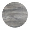 Bolero rond tafelblad essenhout-effect - voorgeboord - Ø60 cm