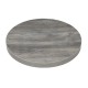 Bolero rond tafelblad essenhout-effect - voorgeboord - Ø60 cm