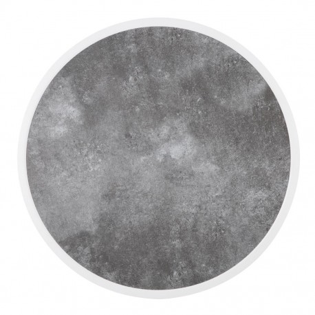 Bolero Rond Tafelblad Glasvezel Donker Steeneffect 580mm