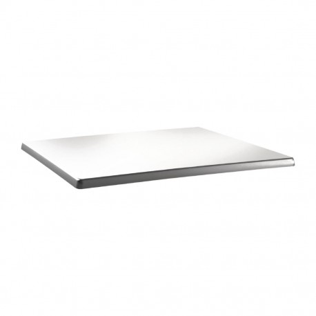 Topalit Classic Line rechthoekig tafelblad wit 110x70cm