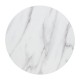 Bolero rond tafelblad marmereffect 600 mm - voorgeboord