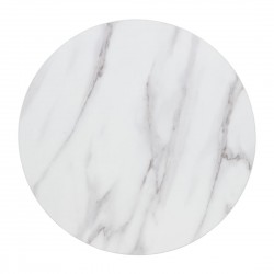 Bolero rond tafelblad marmereffect 600 mm - voorgeboord