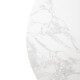 Rond Bolero tafelblad wit marmereffect Ø600 mm