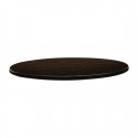Topalit Classic Line rond tafelblad wengé 70cm