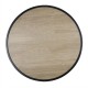 Bolero Marston Ronde Buitentafel Zwart 700mm