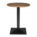 Bolero Complete Ronde tafel 600mm – Bruin/Zwart