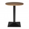 Bolero Complete Ronde tafel 600mm – Bruin/Zwart