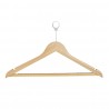 Bolero Houten Veiligheidshanger Bruin - Set van 10 Stuks