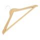 Bolero Natuurlijke Houten Kleerhangers – Set van 10 stuks