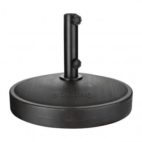 Bolero betonnen parasolvoet met 43/38mm adapter – zwart