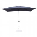 Bolero Sevilla Vierkante Parasol 2x3m Marineblauw – Aluminium Tuinparasol