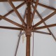 Bolero ronde parasol grijs 300cm – stijlvolle zonbescherming voor buiten