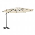 Bolero Venice Heavy Duty Parasol Crème 3,5M – Robuuste Vrijdragende Parasol