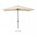 Bolero Sevilla Vierkante Parasol 2x3m Crème – Duurzaam Terrasoverkapping