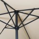 Bolero Sevilla Vierkante Parasol 2x3m Crème – Duurzaam Terrasoverkapping