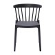 Windson Polypropyleen Stoelen Antraciet – Set van 4 (Attends)