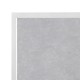 Bolero Tafelblad Gehard Glas Lichtgrijs Steeneffect met Witte Rand 700 mm – Binnen & Buiten