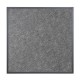 Bolero Tafelblad Gehard Glas Zwart Geborsteld - Vierkant 700mm met Grijze Rand