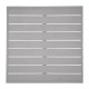 Bolero Aluminium Tafelblad Vierkant Lichtgrijs 700mm