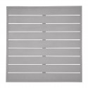 Bolero Aluminium Tafelblad Vierkant Lichtgrijs 700mm