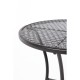 Bolero ronde stalen bistrotafel zwart 60cm (15 stuks)