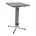 Limburg Vintage Inklapbare Statafel Vierkant 70 x 70 x 110 cm - Attends