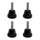 Buffalo voeten (4 stuks) - metalen reserveonderdelen voor FU218 en FU219