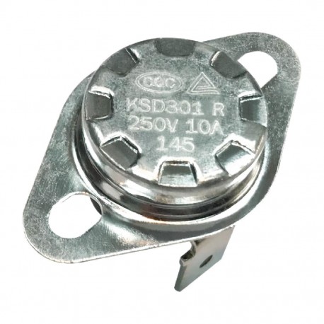 Buffalo Handmatige Reset Thermostaat 145°C - Metalen Reserveonderdeel
