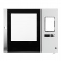 Buffalo combi oven deur RVS – reserveonderdeel voor CK110
