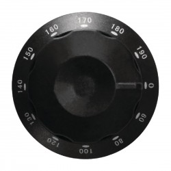 Buffalo Knop Set - Kunststof Reserveonderdeel voor CP793 Inductie Friteuse