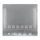 Buffalo Bodemplaat RVS - Reserveonderdeel voor CU769 & HZ488