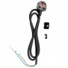 Buffalo Power Cord Assembly - Zwart Reserveonderdeel voor DA957