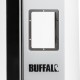 Buffalo combi oven deur RVS – Reserveonderdeel voor HX568