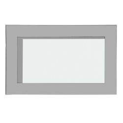 Polar complete deurassemblage voor GK068 - gehard glas, wit