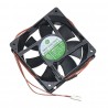 Polar circulatieventilator ABS zwart - reserveonderdeel voor UA047/048/049/064/065