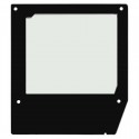 Polar linker glaspaneel – zwart reserveonderdeel voor PG003 en PG004