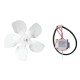 Polar ventilatormotor met ventilatorblad – reserveonderdeel voor G619 en G211
