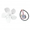 Polar ventilatormotor met ventilatorblad – reserveonderdeel voor G619 en G211