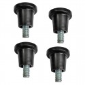 Polar stelvoeten (set van 4) – PVC reserveonderdeel voor DB109 & PG005