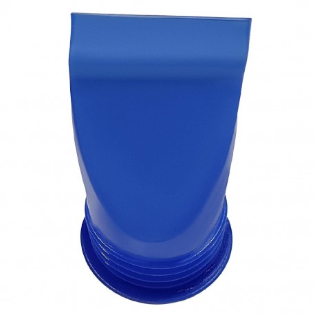 Polar afvoerbuis rubber blauw - reserveonderdeel PG006