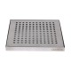 Olympia RVS Lekbak 150x150mm – Zilveren Baruitrusting