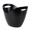 Beaumont Plastic Wijnkoeler Zwart 8L - Kunststof Wijn- & Champagnekoeler
