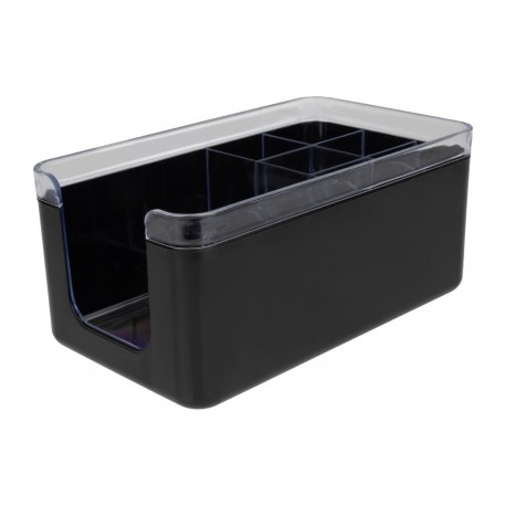 Olympia Kristallon Bar Caddy Zwart ABS – 7 Vakken