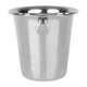 Olympia RVS ijsemmer met handvatten 1050ml - zilver