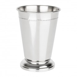 Olympia Barware Geborduurde Julep Beker Roestvrij Staal 370ml