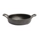 Comas minipan 2 oren 12cm – gietijzeren mini braadpan voor buffet presentatie