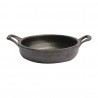 Comas minipan 2 oren 12cm – gietijzeren mini braadpan voor buffet presentatie